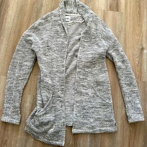 Zara grey open cardigan